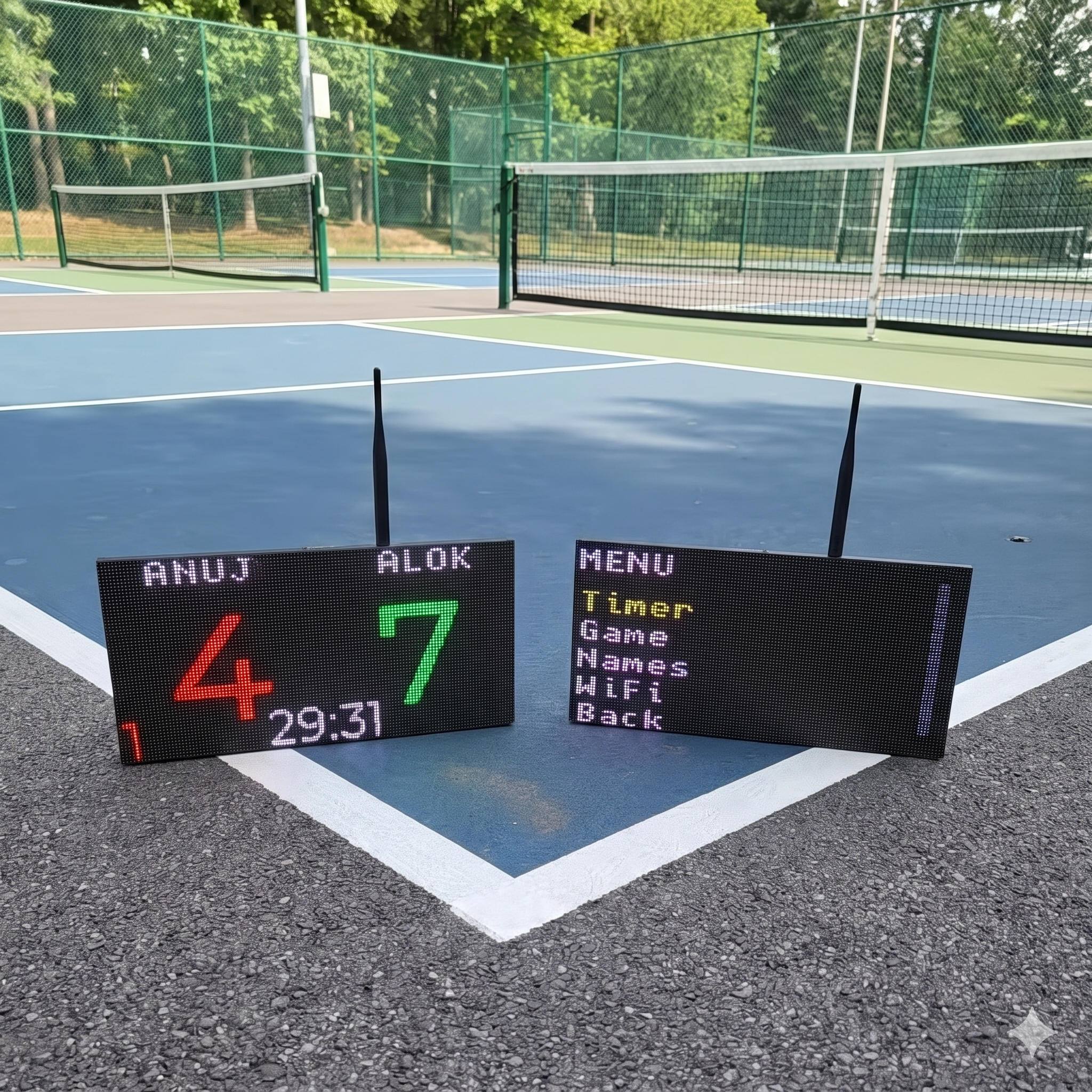 scorePlz Scorecard with 20+ hour battery life for extended play sessions